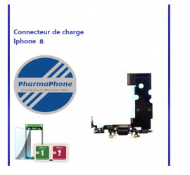 Connecteur de charge - iPhone 8 - Noir