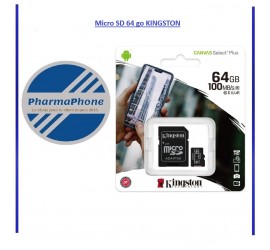 Micro SD 64 Go Classe 10 KINGSTON