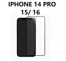 Verre trempé Complet Iphone 14 PRO / 15 / 16