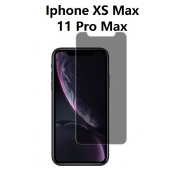 Verre Anti-Espion (fumé)  Iphone   - EMPLACEMENT :