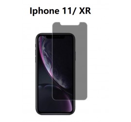 Verre Anti-Espion (fumé)  Iphone   - EMPLACEMENT :