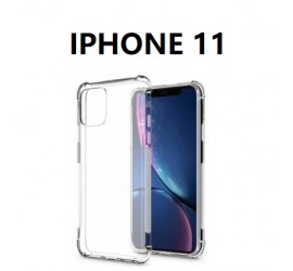 IPHOINE 11 SILICONNE 4 COIN RENFORCE TRANSPARENT