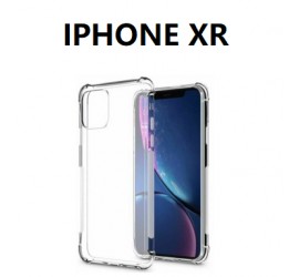 IPHONE XR SILICONNE 4 COIN RENFORCE TRANSPARENT
