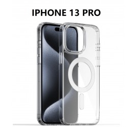 IPHONE 13 PRO MAX SILICONNE MAGSAFE TRANSPARENT