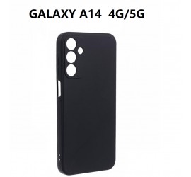 SILICONNE SIMPLE NOIR GALAXY A14