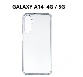 SILICONNE SIMPLE GALAXY A14 TRANSPARENT