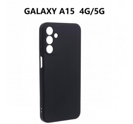 SILICONNE SIMPLE NOIR GALAXY A15