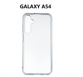 SILICONNE SIMPLE GALAXY A54 TRANSPARENT